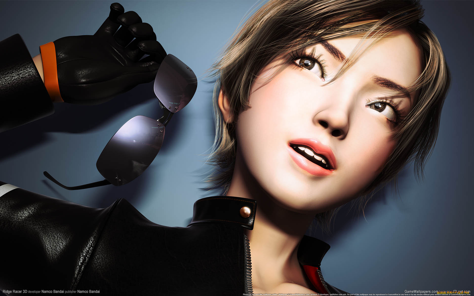 ridge, racer, 3d, , 